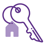 House and Keys Icon
